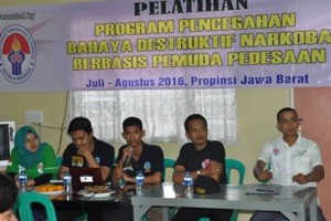 Pelatihan Pemuda Anti Narkoba